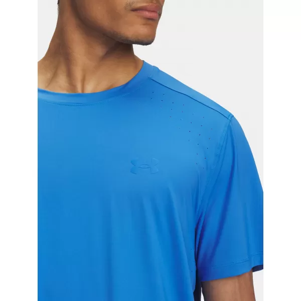  Мъжка тениска UNDER ARMOUR UA LAUNCH ELITE SHORTSLEEVE 1389802-402 СИНЬО 