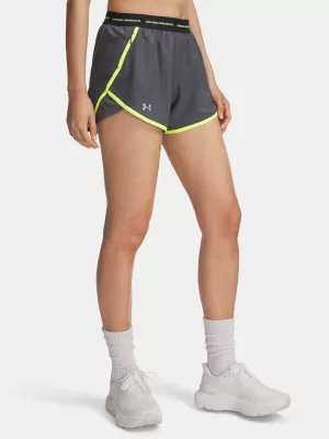 Дамски шорти UNDER ARMOUR UA FLY BY 3'' NOVELTY SHORT 6004029-025 СИВО
