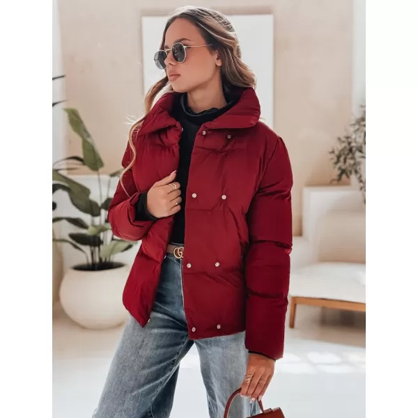  Дамско яке DSTREET TY4957 КЛАРЕТ 