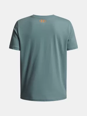 Момчешка тениска UNDER ARMOUR UA OVERLAY WM SS 6005069-323 ЗЕЛЕНО