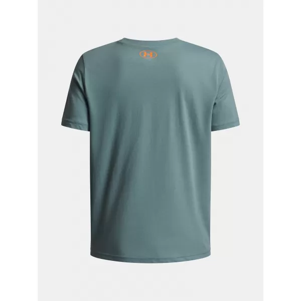  Момчешка тениска UNDER ARMOUR UA OVERLAY WM SS 6005069-323 ЗЕЛЕНО 