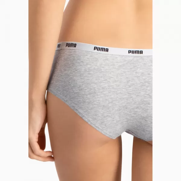  Бикини PUMA WOMEN HIPSTER 2P PACK 90785205 СИВО/СИВО 
