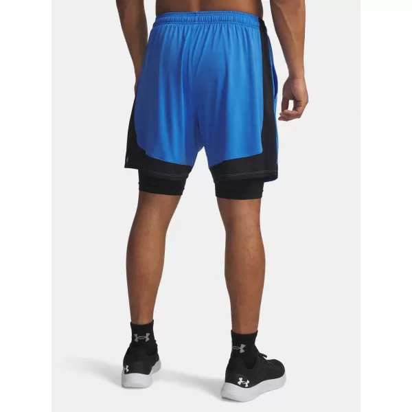  Мъжки шорти UNDER ARMOUR UA TECH VENT 2IN1 SHORT СИНЬО 