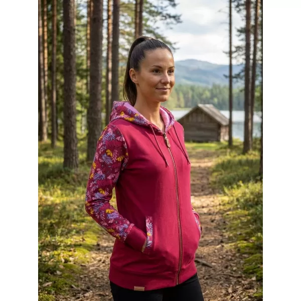  Дамска суитчър ALTISPORT GALAH БУРГУНДИЯ 