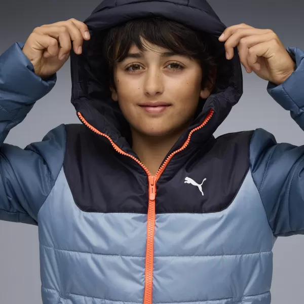  Яке PUMA ESS HOODED PADDED JACKET 68522634 ХЛАДНО СИНЬО 