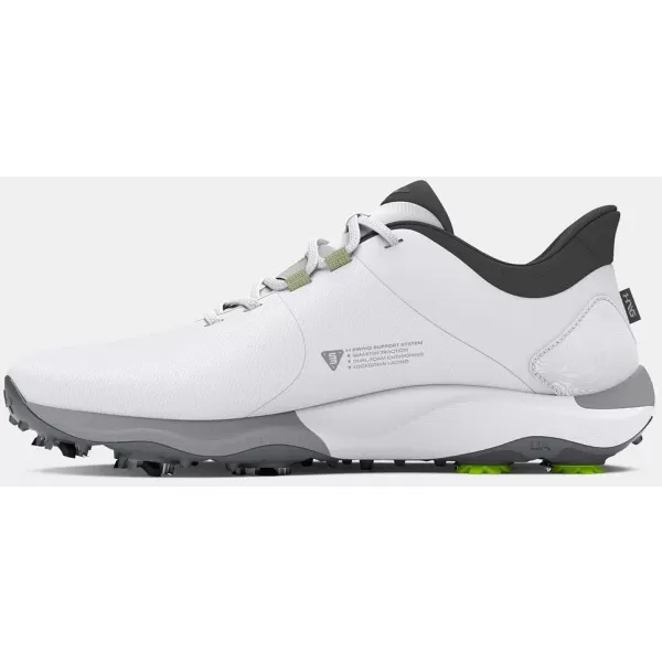 Мъжки обувки UNDER ARMOUR UA DRIVE PRO WIDE 3026919-100 БЯЛО 