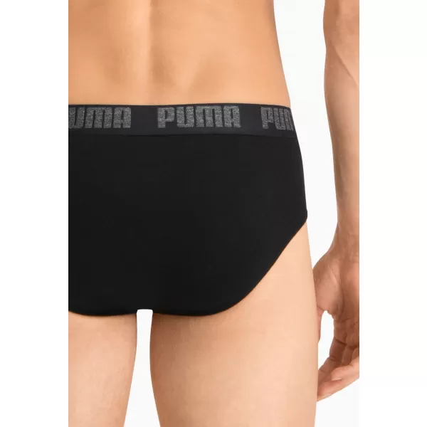  Мъжки брифи PUMA BASIC BRIEF 2P 88910006 ЧЕРНО/ЧЕРНО 