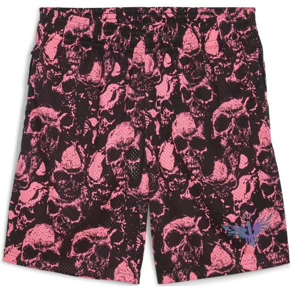  Къси панталони PUMA MELO WORLD TOUR AOP 7" SHORT 63242901 СЛЪНЦЕТО УДАРЕНО/AOP 