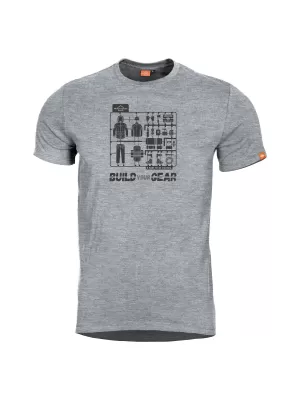 тениска PENTAGON AGERON BUILD YOUR GEAR K09012 МЕЛАНЖ