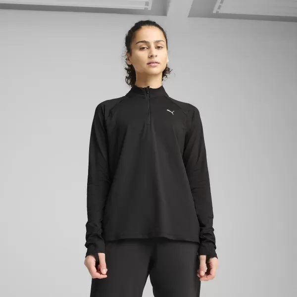  Риза PUMA W RUN VELOCITY CLOUDSPUN 1/4 ZIP 52665001 PUMA BLACK 