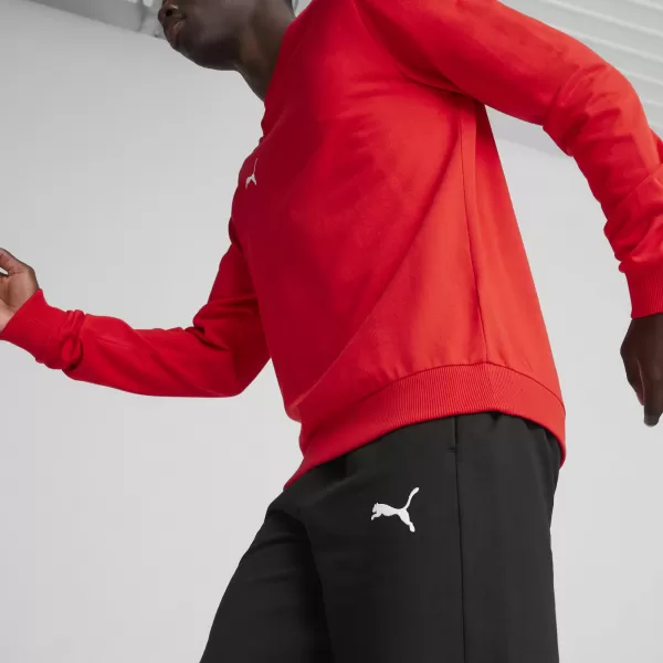  Мъжки суичър PUMA TEAMGOAL CASUALS CREW NECK S 658592_01 PUMA RED/PUMA WHITE 