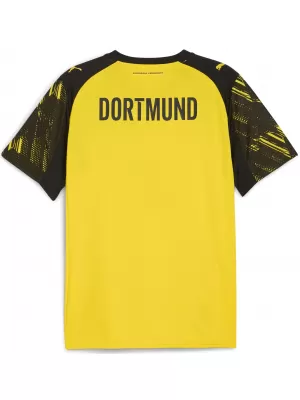 Мъжки фланелка PUMA BVB HOME JERSEY REPLICA 78008801 FASTER YELLOW/ ПО -БЪРЗО ЖЪЛТО/ПУМА ЧЕРНО