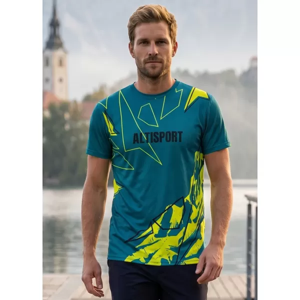  Премиум мъжка риза за свободното време ALTISPORT VOJ/ALM123TR06 КЕРОСИН 