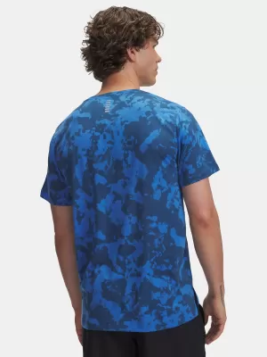 Мъжка тениска UNDER ARMOUR UA LAUNCH PRINTED SS СИНЬО