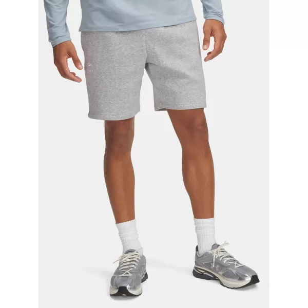  Мъжки шорти UNDER ARMOUR UA ICON FLEECE SHORT 1380377-011 СИВО 
