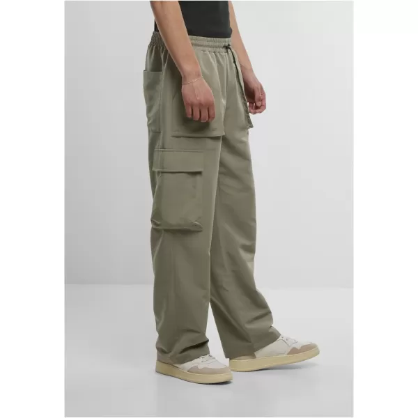 Мъжки панталон URBAN CLASSICS TB7565 БЛЕДА МАСЛИНА 