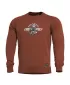 Суичър PENTAGON HAWK SWEATER LONE WOLF K09019 КЕСТЕНЯВО ЧЕРВЕНО
