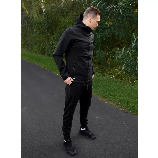  Мъжко софтшел яке ALTISPORT NEWET ЧЕРЕН 