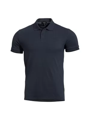 Мъжка тениска с яка PENTAGON MOTH PIQUET POLO SHIRT K09047 СРЕДНОЩНО СИНЬО