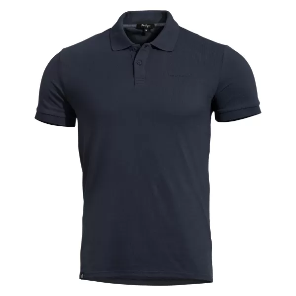  Мъжка тениска с яка PENTAGON MOTH PIQUET POLO SHIRT K09047 СРЕДНОЩНО СИНЬО 