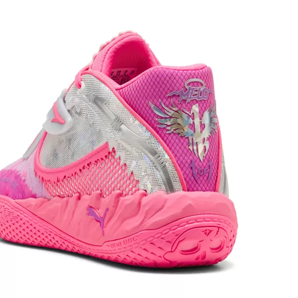  Мъжки обувки PUMA MB.05 WORLD TOUR 31212901 СЛЪНЦЕТО УДАРЕНО/ЧИСТА МАГЕНТА 