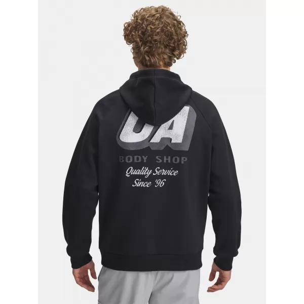  Мъжки суичър UNDER ARMOUR UA RIVAL FLEECE HBR LOGO HD 6003955-001 ЧЕРЕН 