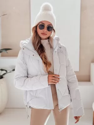 Дамско яке DSTREET TY5042 БЯЛ