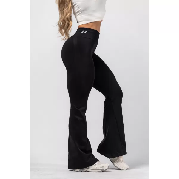 Оформящ безшевен разкроен клин FLOW SEAMLESS 498 BLACK Nebbia 
