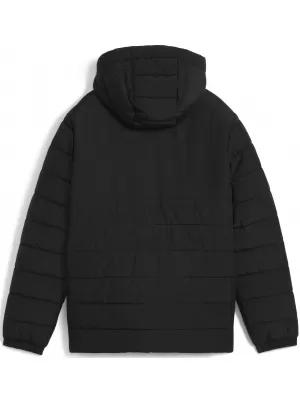Яке PUMA TEAMADDITIONS HOODED PADDED JACKET JR 65973803 PUMA BLACK/PUMA SILVER
