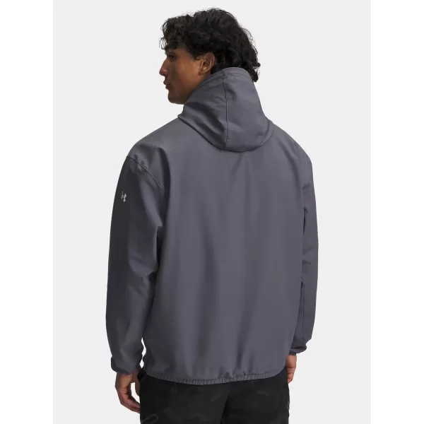  Мъжко яке UNDER ARMOUR UA UNSTOPPABLE WVN HOODIE 6003864-025 СИВО 