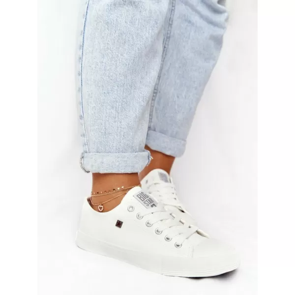  Дамски маратонки BIG STAR NN276001 WHITE Big Star Shoes 