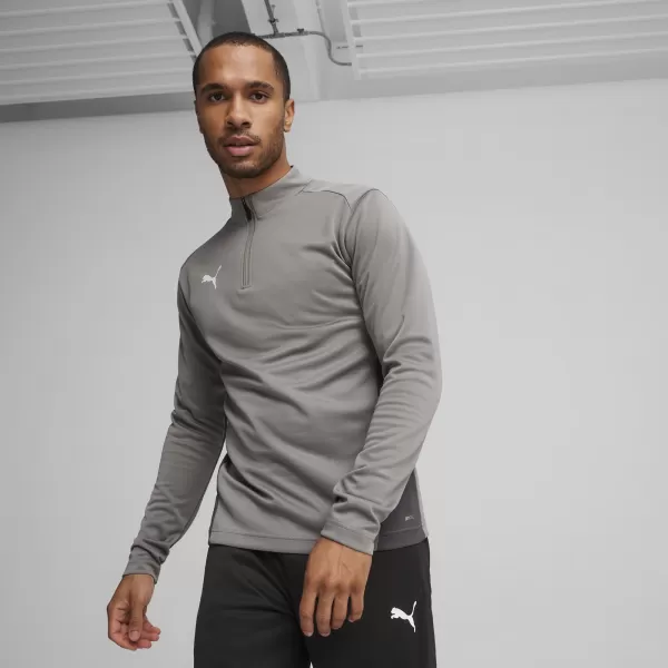  Риза PUMA TEAMGOAL TRAINING 1/4 ZIP TO 658629_13 ЧУГУН/БЯЛО/СИВО СЯНКА 