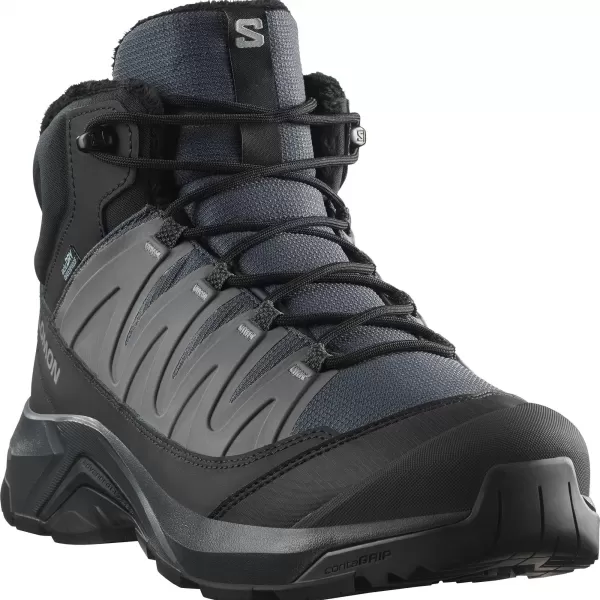  Мъжки обувки SALOMON X-ADVENTURE COLDRUSH WATERPROOF АСФАЛТ/ЧЕРЕН/СПЛАВ 