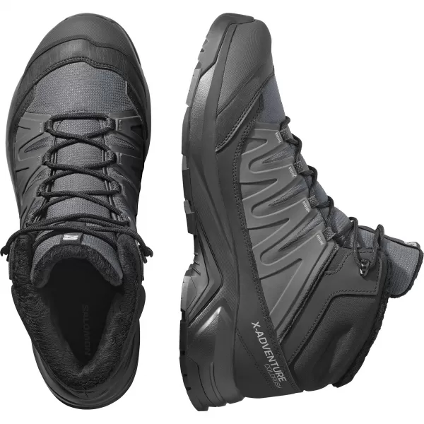  Мъжки обувки SALOMON X-ADVENTURE COLDRUSH WATERPROOF АСФАЛТ/ЧЕРЕН/СПЛАВ 