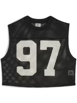 Топ резервоар PUMA X ROSÉ RELAXED MESH TOP 63380401 PUMA BLACK