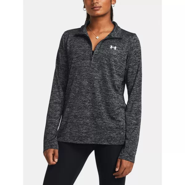  Дамски суичър UNDER ARMOUR TECH 1/2 ZIP- TWIST ЧЕРЕН 