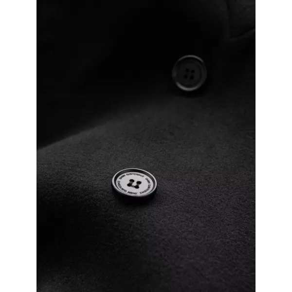  Мъжко палто OMBRE OM-COWC-0141 ЧЕРНО 