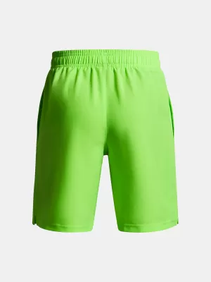 Къси панталонки за момчета UNDER ARMOUR UA TECH WOVEN WORDMARK SHORT 1383341-389 ЗЕЛЕНО