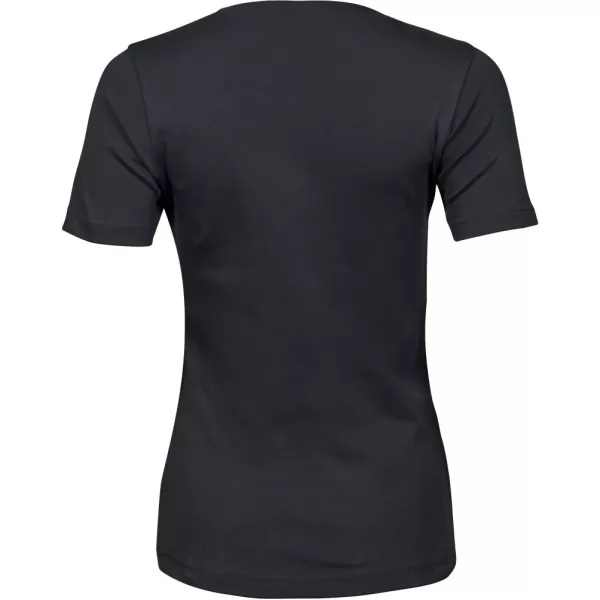  Дамска тениска TEE JAYS | TJ 580 ТЪМНО СИВО 