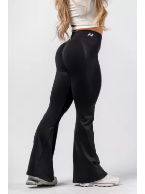 Оформящ безшевен разкроен клин FLOW SEAMLESS 498 BLACK Nebbia