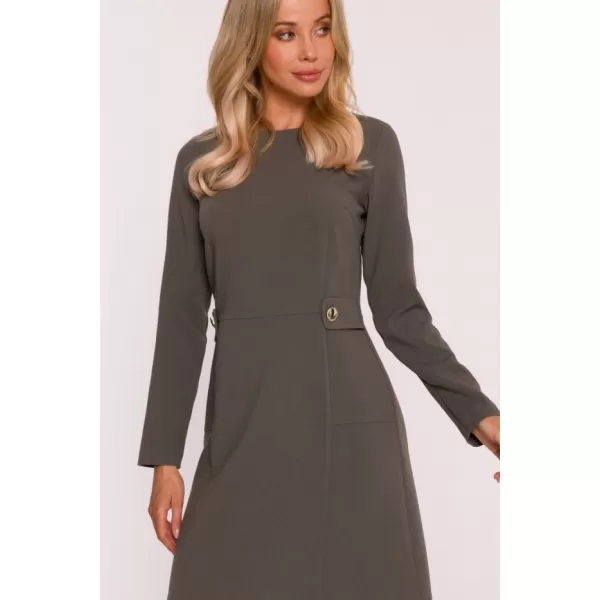  Рокля STYLOVE S419 КАКИ 