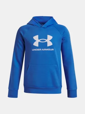 Суичър за момче UNDER ARMOUR UA RIVAL FLEECE BL HOODIE 1379791-402 СИНЬО