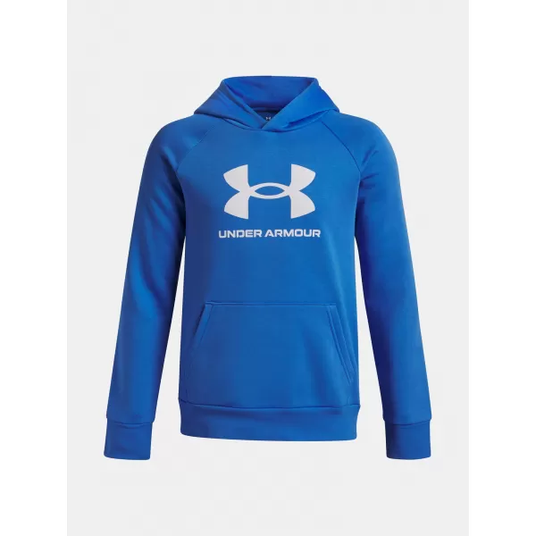  Суичър за момче UNDER ARMOUR UA RIVAL FLEECE BL HOODIE 1379791-402 СИНЬО 