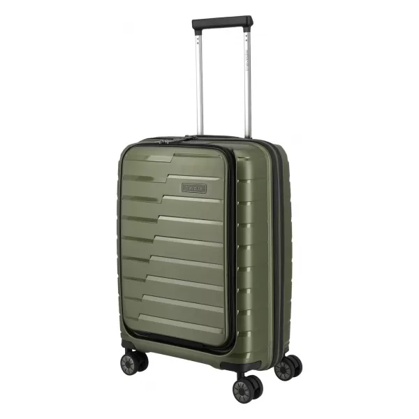  куфар TRAVELITE AIR BASE 4W S FRONT POCKET МАСЛИНА 
