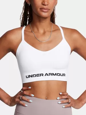 Дамски сутиен UNDER ARMOUR VANISH SEAMLESS LOW BRA 1384417-100 БЯЛО