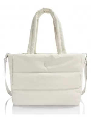 Чанта HEYS PUFFER TOTE BAG МРЪСНО БЯЛО