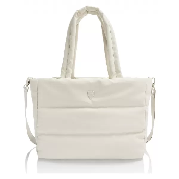  Чанта HEYS PUFFER TOTE BAG МРЪСНО БЯЛО 