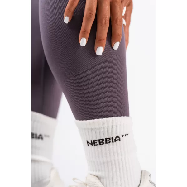  Клин с висока талия Extra Push-Up FLOW SEAMLESS 496 ТЪМНО СИВ Nebbia 