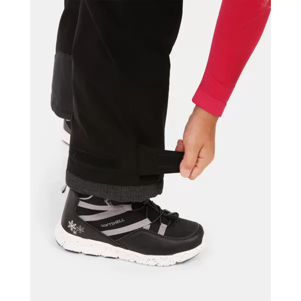  Детски ски панталони KILPI CHARLIE-J ZJ0402KI ЧЕРНО 