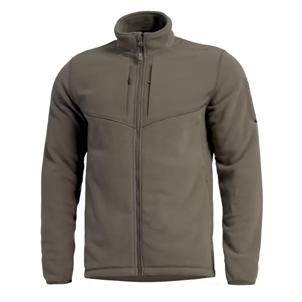  Суичър PENTAGON GRAMMOS POLARTEC RECYCLED MICRO FLEECE 200 K08066 КАФЯВО СИВО 